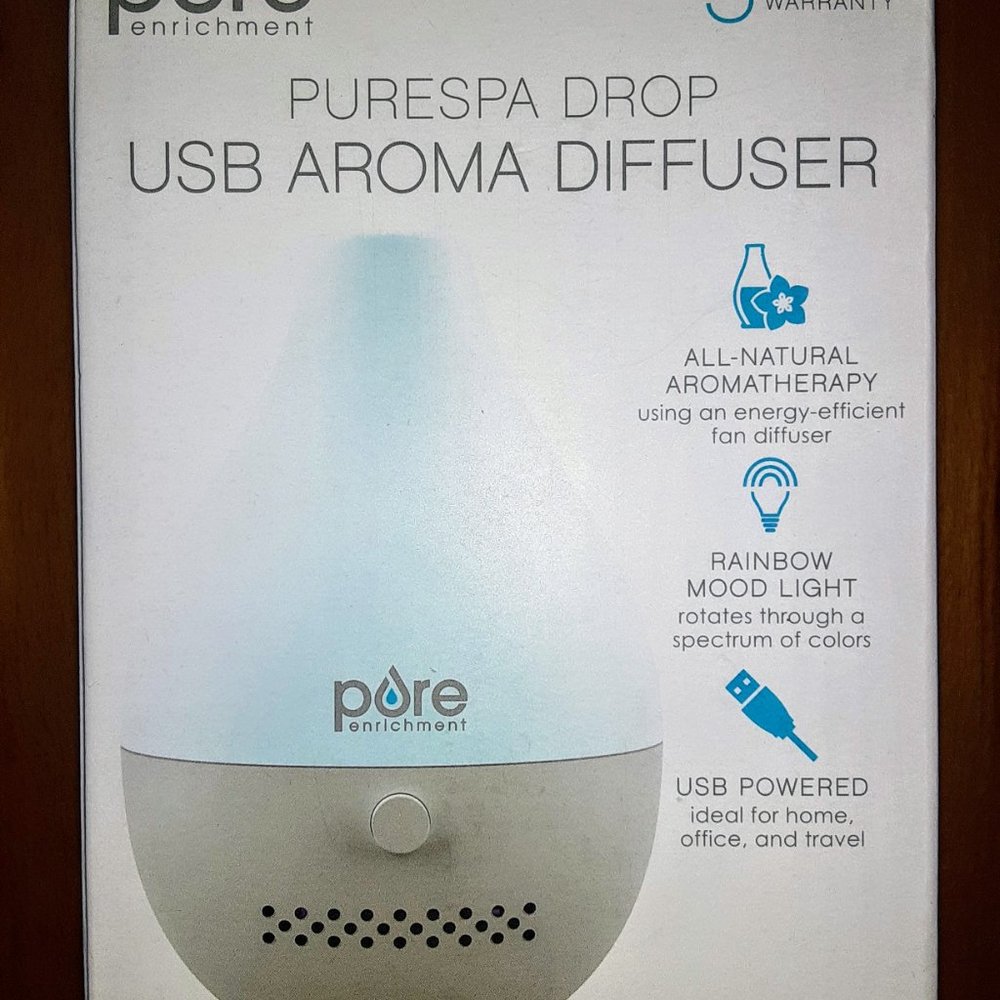 PureSpa Drop USB Aroma Diffuser - Picture 7 of 7